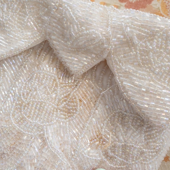 Vintage Beaded Drawstring Purse - Picture 8 of 8